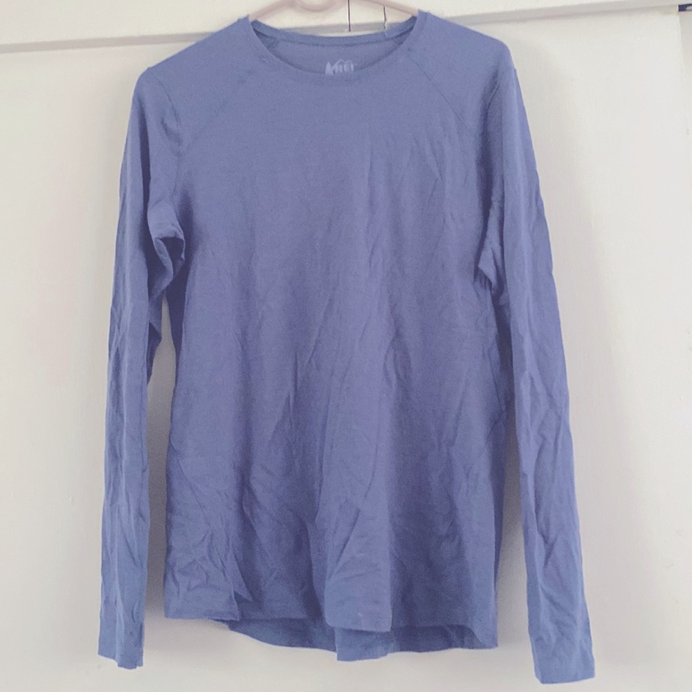REI Co-op 100% Merino Wool Midweight Base Layer Top Never Worn!